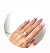 Cargar imagen en el visor de la galería, Anillo de Cuarzo Rosa