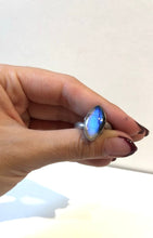 Cargar imagen en el visor de la galería, Anillo Labradorita