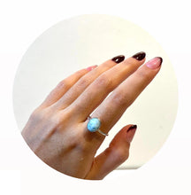 Cargar imagen en el visor de la galería, Anillo Larimar