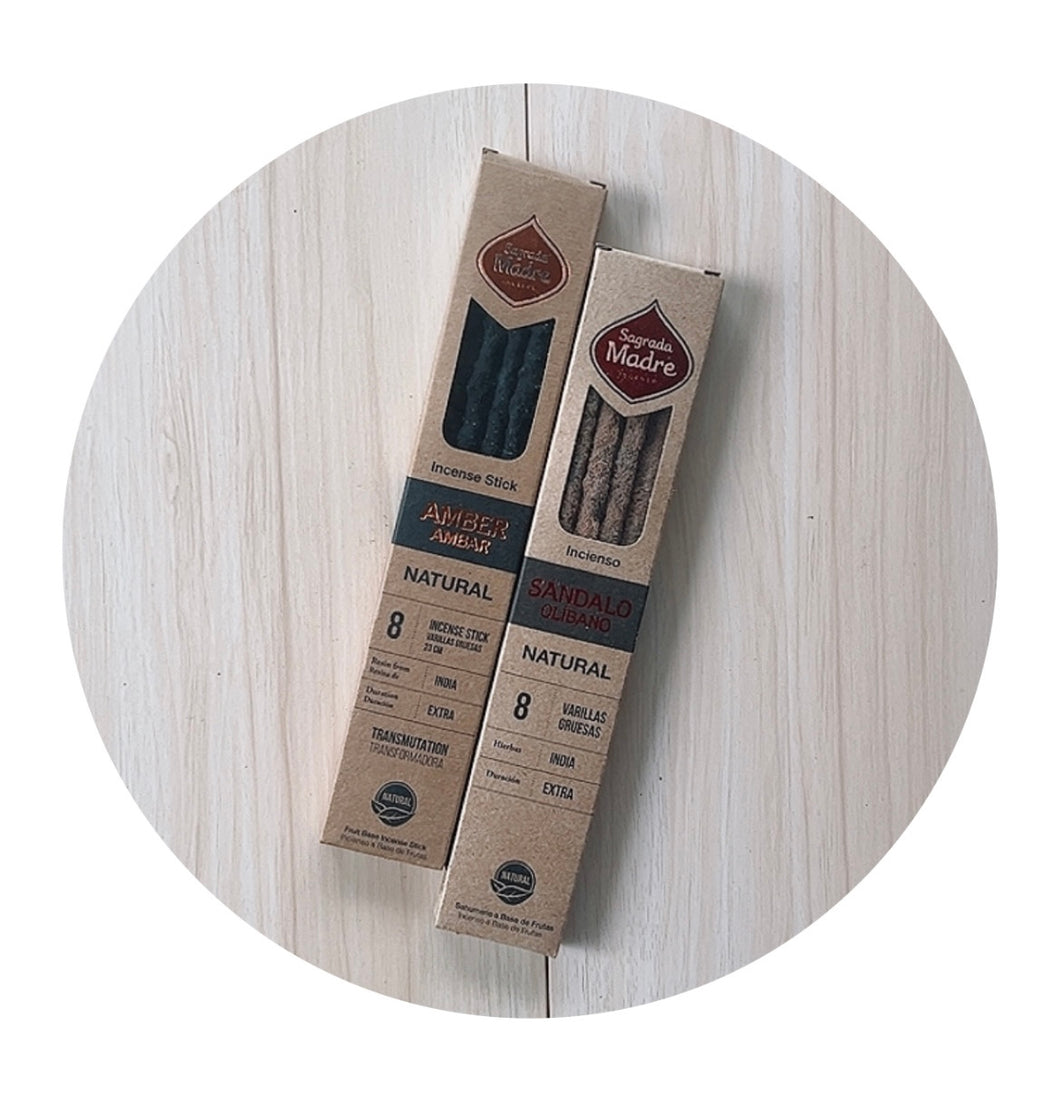 2 CAJAS DE INCIENSO NATURAL DE SAGRADA MADRE