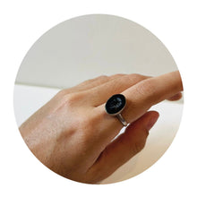 Cargar imagen en el visor de la galería, Anillo de Ágata Azul
