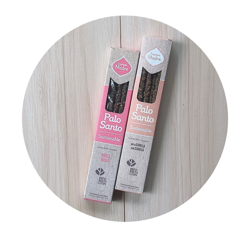 2 CAJAS DE INCIENSO PALO SANTO DE SAGRADA MADRE